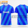 Mẫu áo đồng phục team building Vinamilk logo mới màu xanh biển thiết kế TBA1 a
