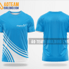 Mẫu áo đồng phục team building công ty Vinaphone màu xanh da trời thiết kế TBA8