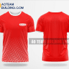 Mẫu áo đồng phục team building Bảo hiểm Dai-ichi Life màu đỏ thiết kế TBA57