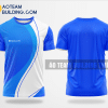 Mẫu áo đồng phục team building Bảo hiểm Shinhan Life màu xanh biển thiết kế TBA66