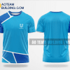Mẫu áo đồng phục team building Unilever màu xanh da trời tự thiết kế TBA16